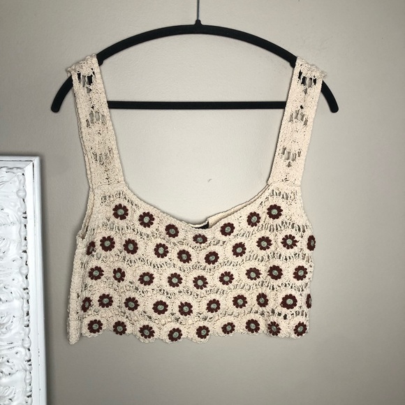 Cute Jules by Love crochet top - Picture 1 of 8